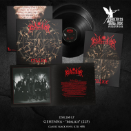 GEHENNA Malice (Our Third Spell) 2LP BLACK (first pressing) [VINYL 12"]